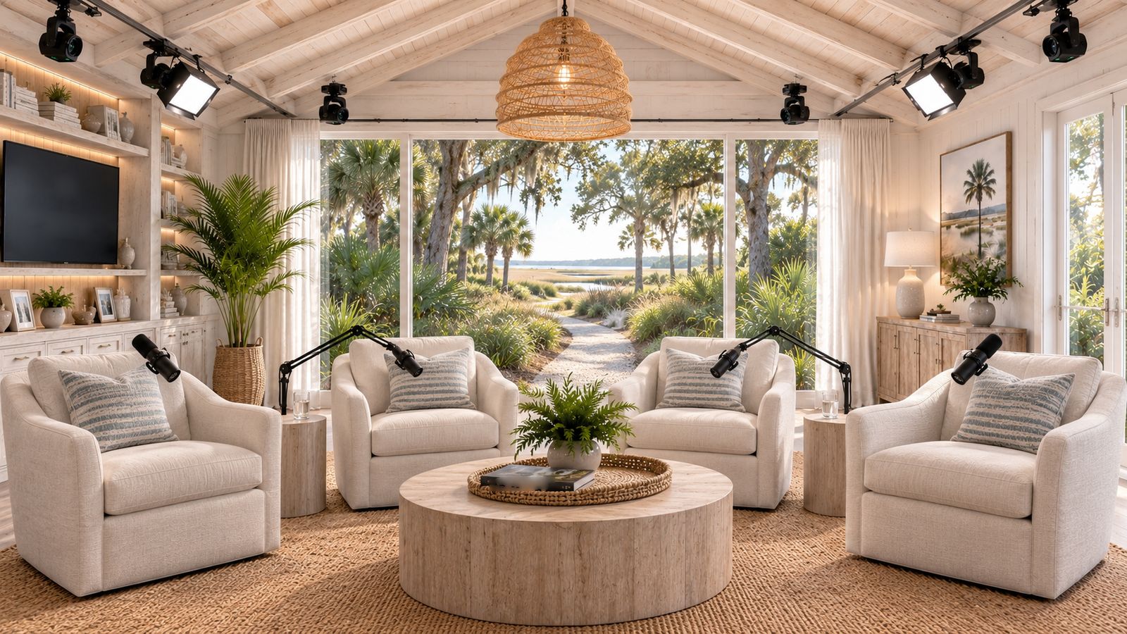 Coastal members club studio concept