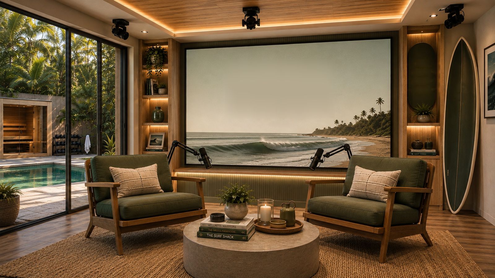 Wellness club studio concept